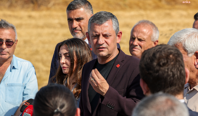 Özgür Özel'den Erdoğan'a çağrı: 2 Kasım günü gel, kozlarımızı paylaşalım
