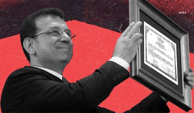 İmamoğlu: Benim helal diplomamı iptal etmeye yeltenenler, meğer her türlü sahteciliği yapmışlar