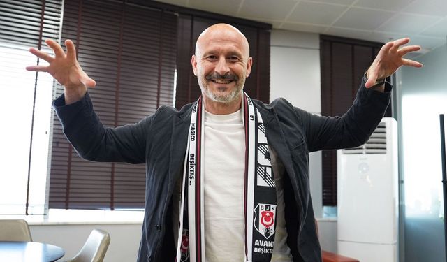 Beşiktaş'ta Vincenzo Italiano dönemi resmen başladı