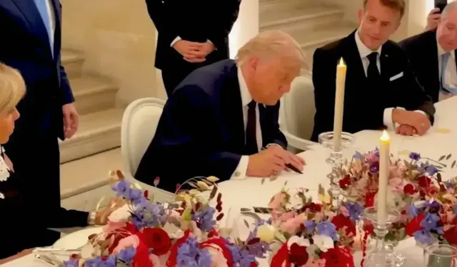 Trump, İran ile mutabakat zaptını Versay Sarayı'nda imzaladı