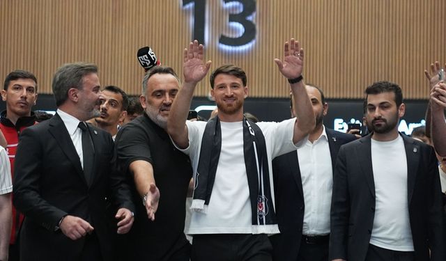Beşiktaş'ın yeni transferi Salih Özcan İstanbul'da!