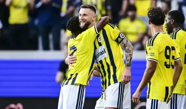 Fenerbahçe sezonu 5 golle açtı