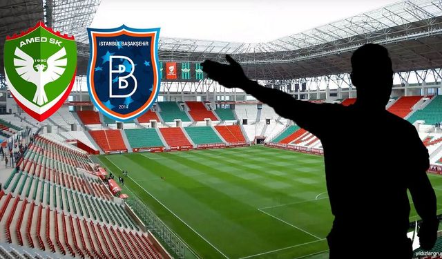 Amedspor-Başakşehir maçının hakemi belli oldu