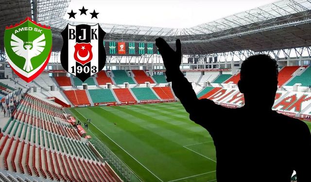 Amedspor-Beşiktaş maçının hakemi belli oldu