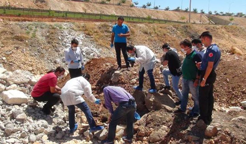 Urfa'da toprağa gömülmüş çocuk cesedi bulundu