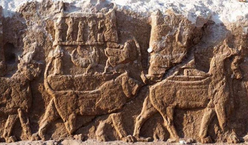Irak’ta çok nadir Asur kabartmaları bulundu