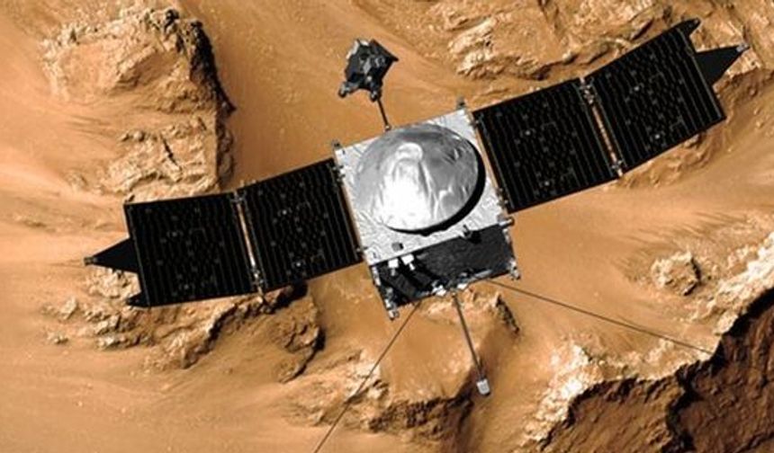 Uzay aracı 1 yıl sonra Mars'ın yörüngesinde