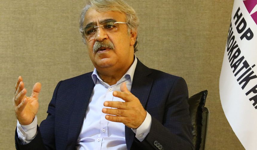 Mithat Sancar: HDP, AKP'ye kanmaz; psikolojik harp söylentileri bunlar