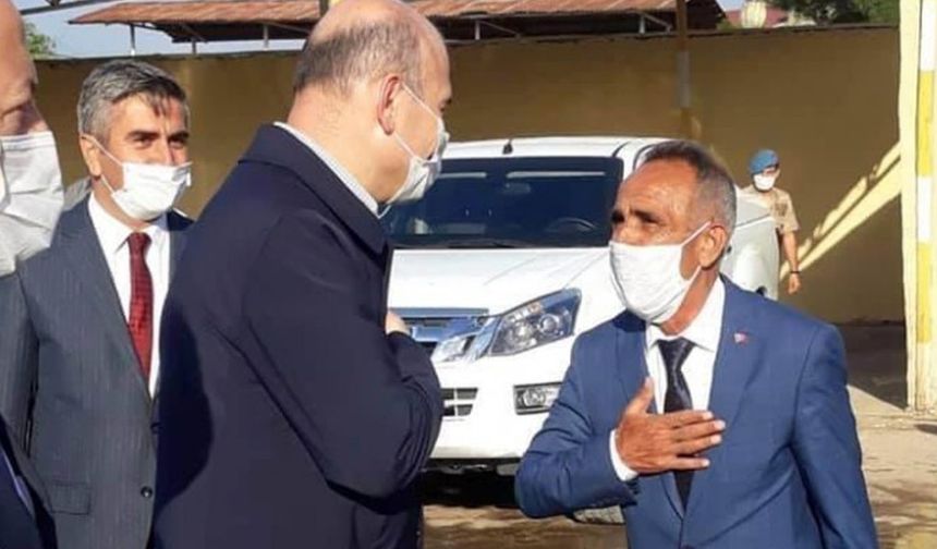 AKP'li başkanın makam aracında kaçak sigara ve silah yakalandı