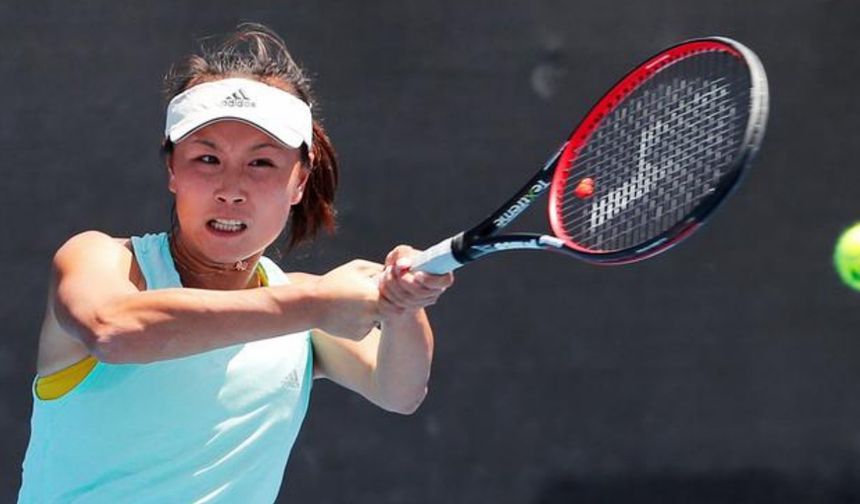 Çin medyası kaybolan tenisçi Peng'in görüntülerini yayınladı