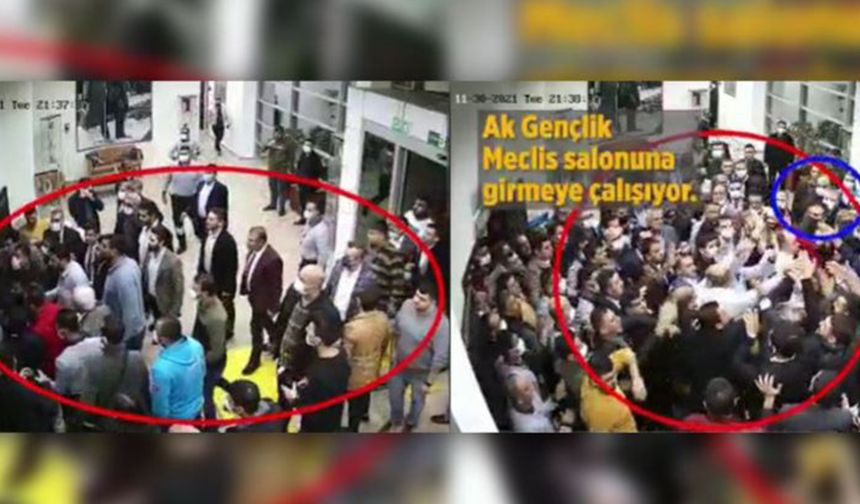AKP Gençlik Kolları'ndan Mersin Büyükşehir Belediye Meclisi'ne saldırı