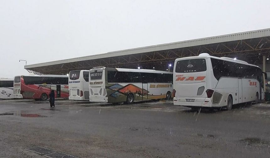 Diyarbakır'da otobüs seferleri durduruldu