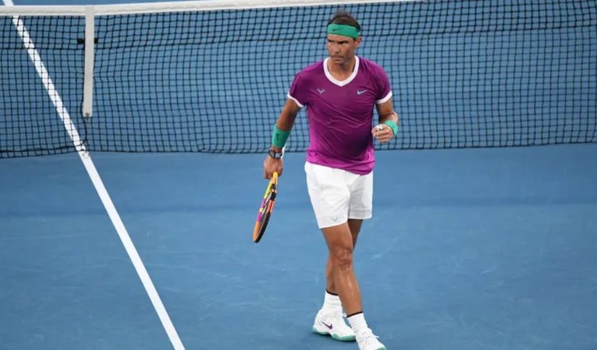 Avustralya Açık'ta şampiyon Rafael Nadal