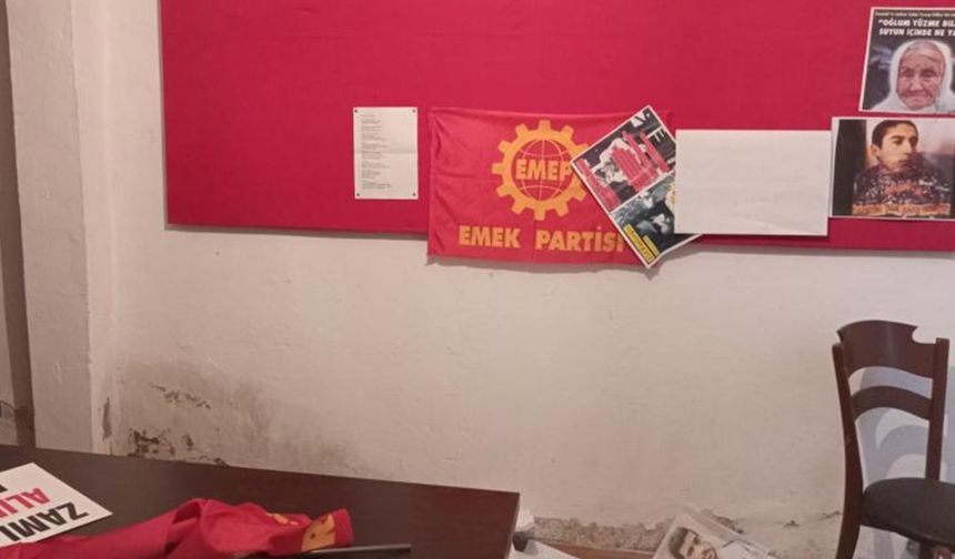 Emek Partisi Fındıklı ilçe binasına saldırı