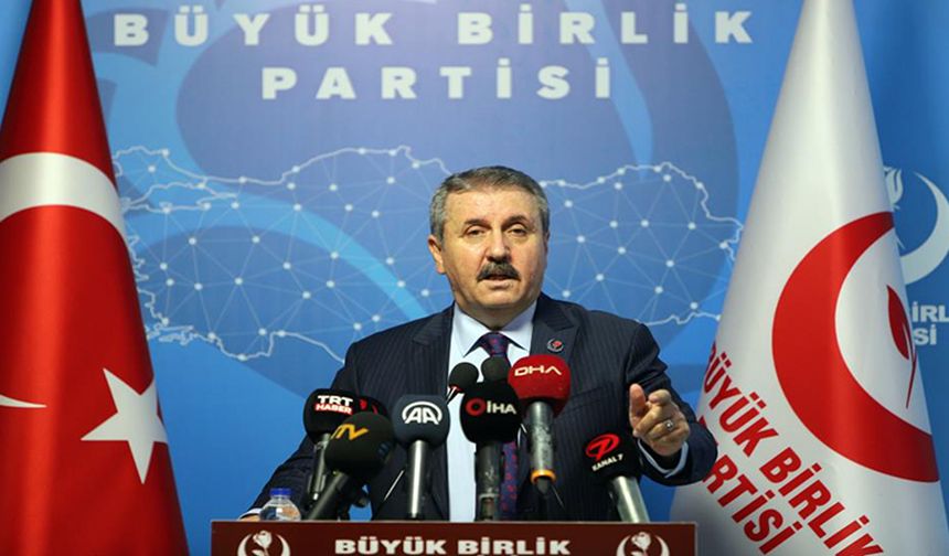 Destici HDP'yi hedef aldı: Bir an önce terör örgütünün partisi kapatılmalı