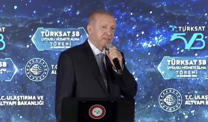 Erdoğan: Ülkemizin uzaydaki çıkarlarını da savunmak namus borcumuzdur