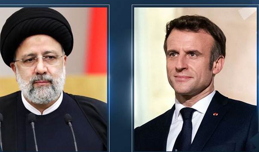 Macron: Suriye'ye yönelik olası bir operasyona karşı İran'ın tavrını destekliyoruz