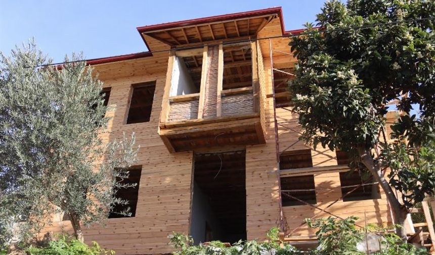 Hulusi Kentmen Sanat ve Barış Evi Projesi hızla ilerliyor