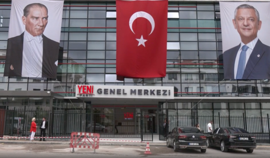 Yeni Parti Genel Merkezi'nde ilk toplantı yarın