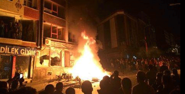 İstanbul Kıraç'taki ülkücü saldırının görüntüleri ortaya çıktı