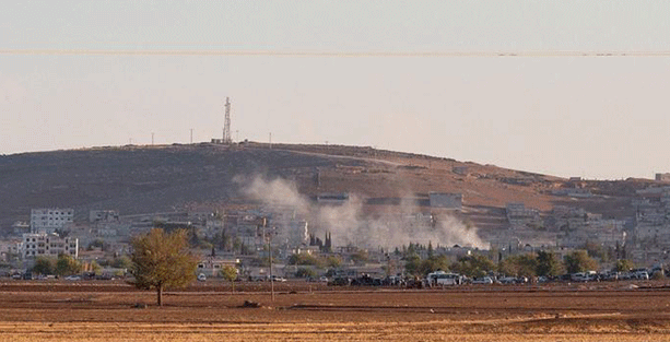 Kobani'de IŞİD hedeflerine hava saldırısı