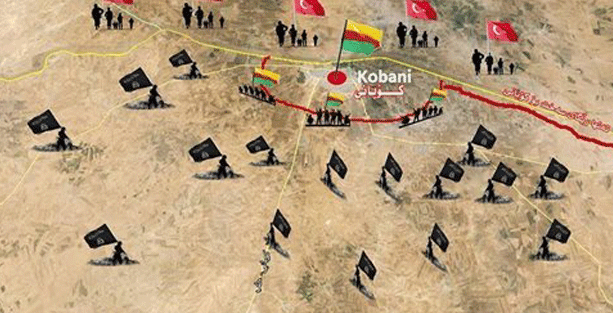 Kobani'yi haritalarla anlamak