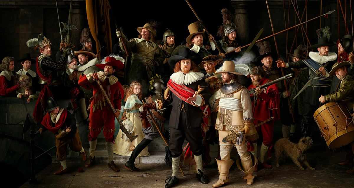Rembrandt-tablosu-Gece-Devriyesi-yapay-zeka-restore-yeni